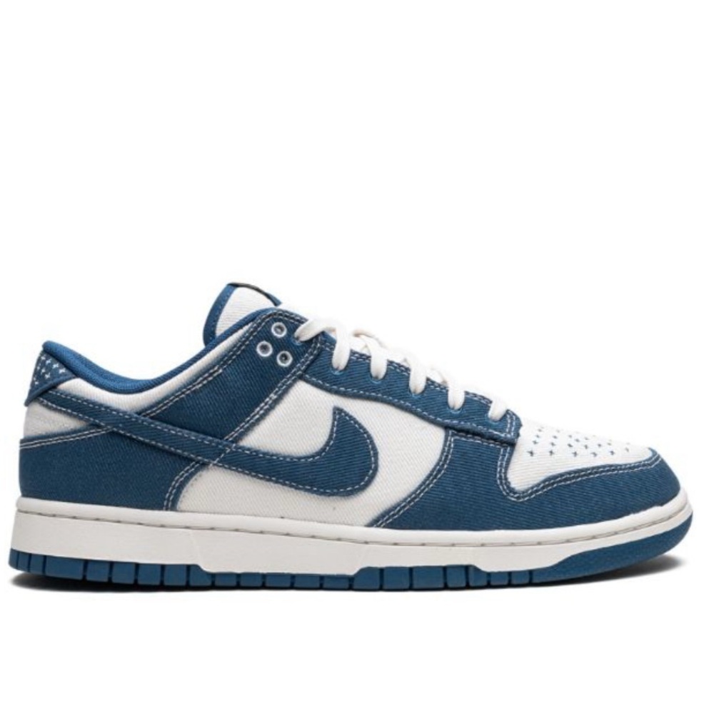 Dunk Low Shashiko "Industrial Blue" sneakers
